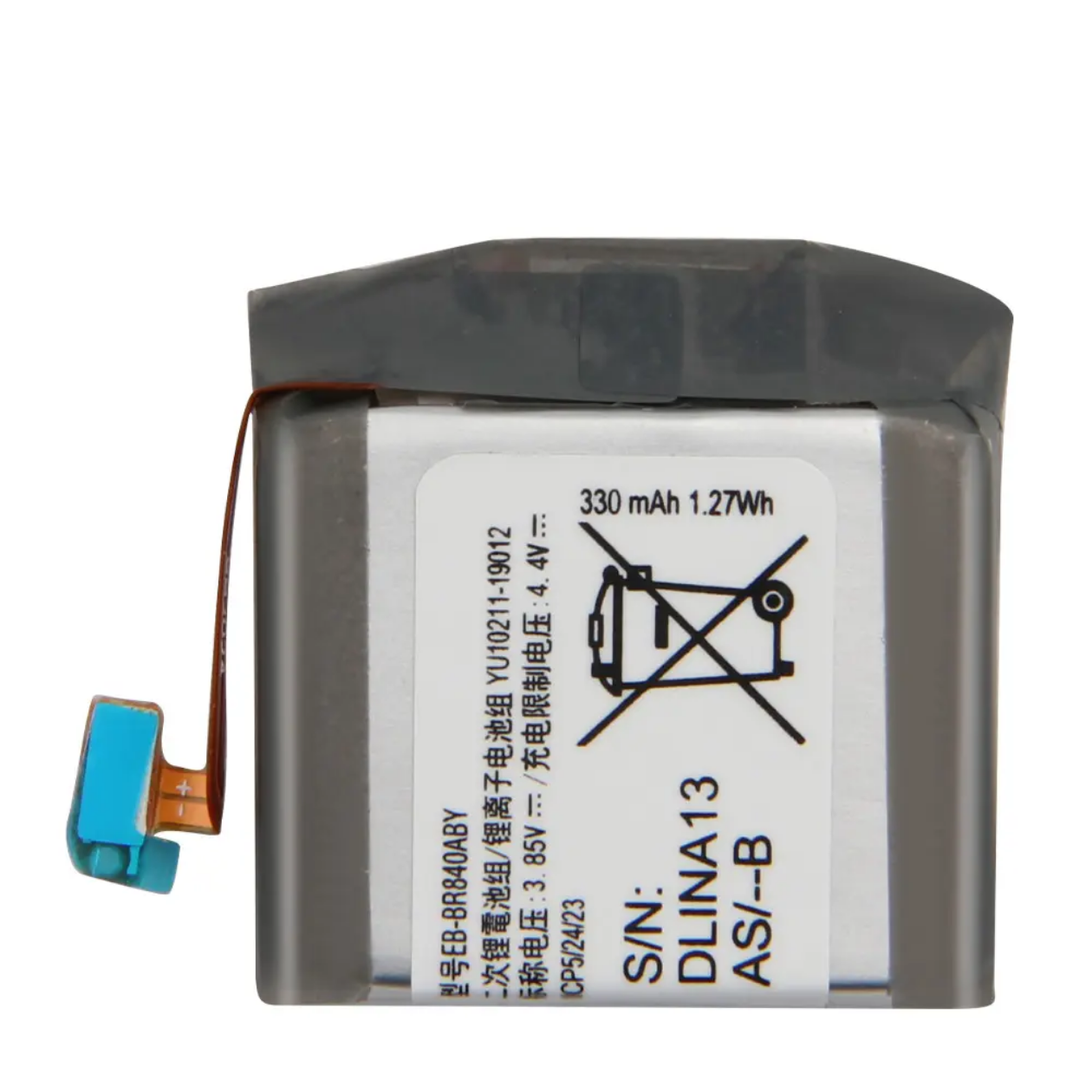 Replacement Battery for Samsung Watch3 45mm SM-R840 SM-R845 wholesale prices are favorable  EB-BR840ABY