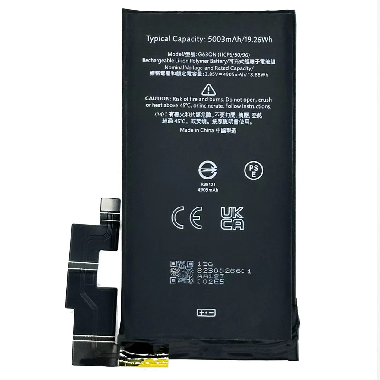 Replacement Battery for  Pixel 6Pro G63QN power-solutions   Battery wholesale prices are favorable