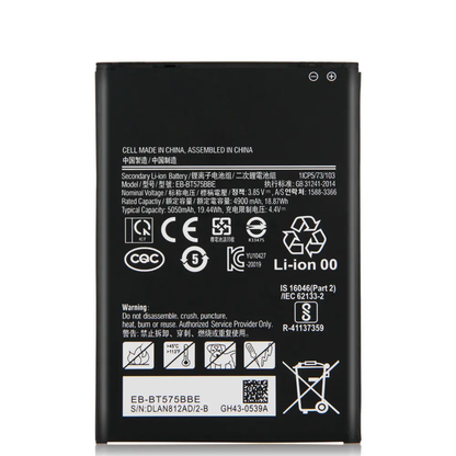 Replacement Battery for Samsung Tab Active 3 8.0 2020 SM-T570 SM-T575 SM-T575N wholesale prices are favorable EB-BT575BBE