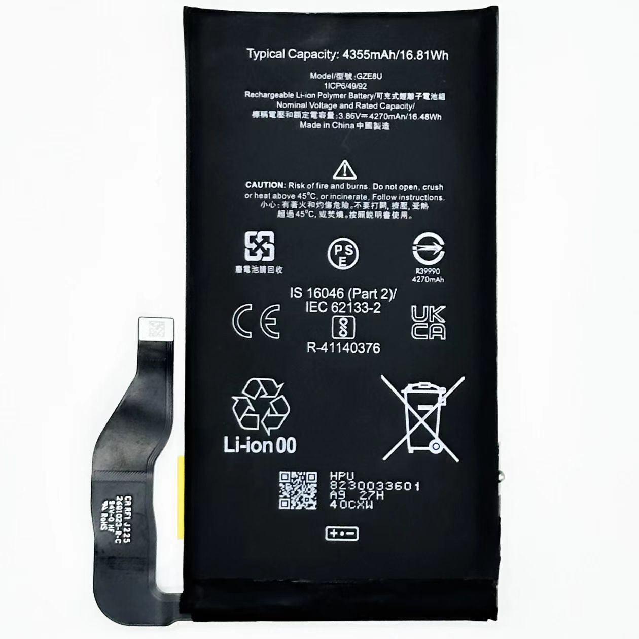 Replacement Battery for  Pixel 7 GZE8U power-solutions   Battery wholesale prices are favorable