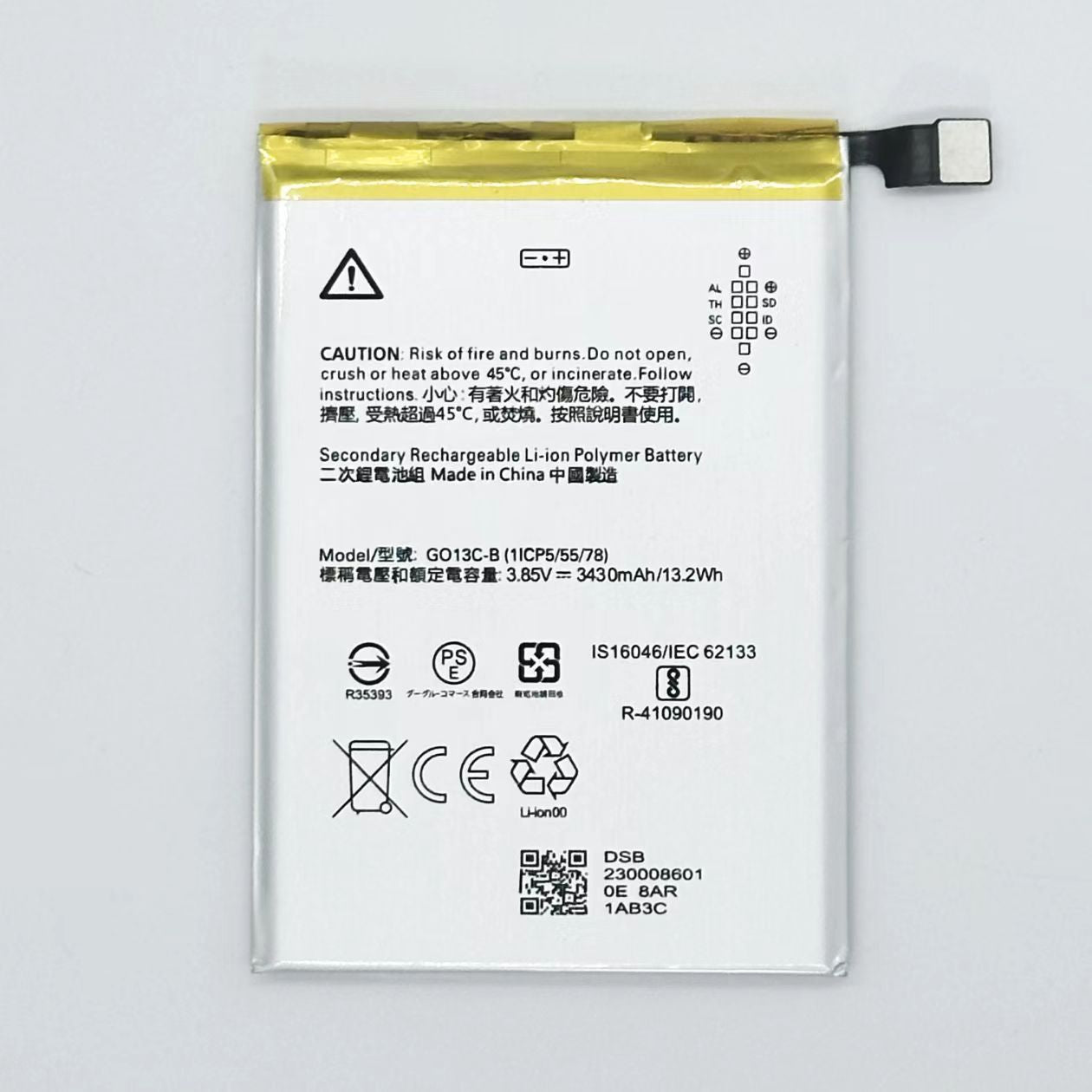 Replacement Battery for  Pixel 3XL G013C-B power-solutions   Battery wholesale prices are favorable