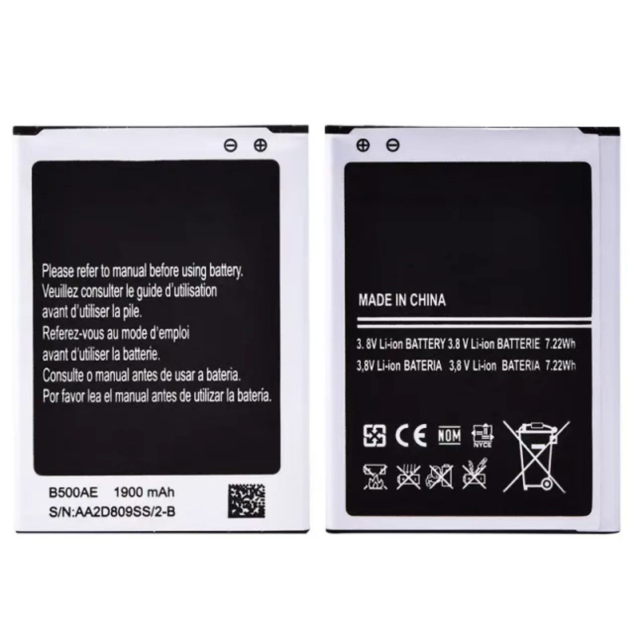 Replacement Battery for Samsung Galaxy Galaxy S4 Mini i9190 i9198 i9192  wholesale prices are favorable   B500AE B500BE