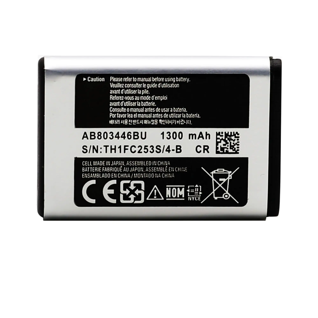 Replacement Battery for Samsung  B2710 Solid GT-B2710 xcover271  wholesale prices are favorable AB803446BU