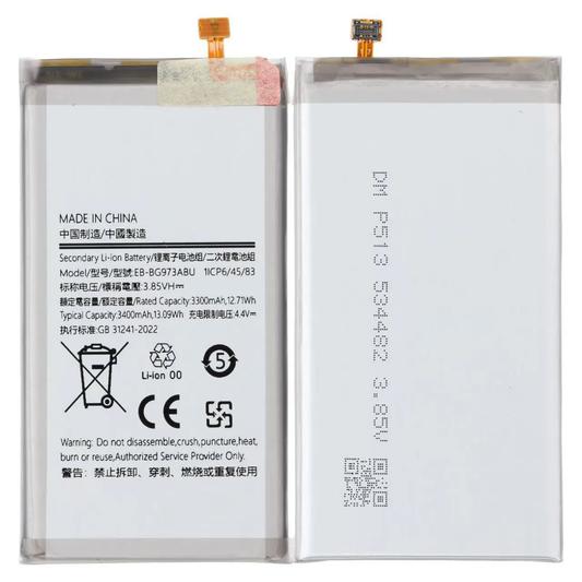 Replacement Battery for Samsung Galaxy S10 SM-G9730 G973F G973U G973W Battery wholesale prices are favorable  EB-BG973ABU