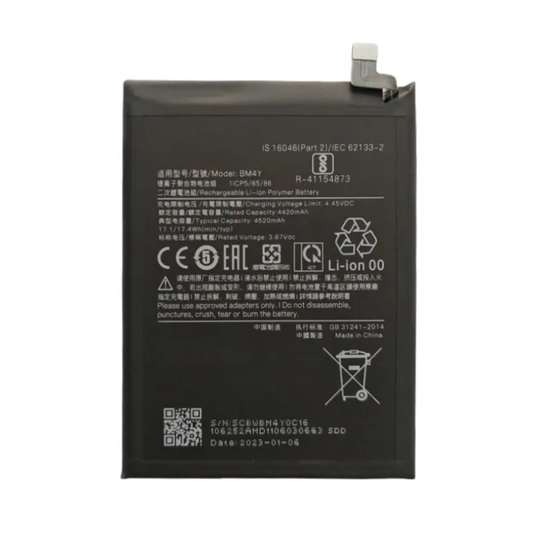 Replacement Battery for Xiaomi Poco F3 power- solutions   Battery wholesale prices are favorable  BM4Y