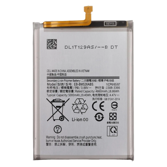 Replacement Battery for Samsung Galaxy A23 5G M52 5G  A236 M526  power-solutions   Battery wholesale prices are favorable  EB-BM526ABY