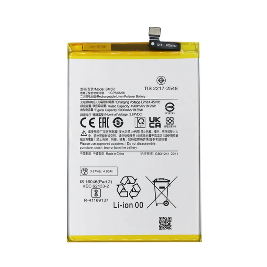 Replacement Battery for Xiaomi Redmi 12 4G/5G  POCO M6 Pro 5G  power- solutions   Battery wholesale prices are favorable  BM5R