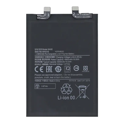 Replacement Battery for Xiaomi Redmi Note 11 Pro 5G,/Poco X4 Pro 5G  power- solutions   Battery wholesale prices are favorable  BN5E