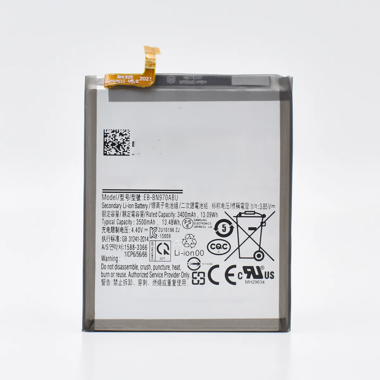 Replacement Battery for Samsung Galaxy Note10 N970 N970F  N970U Battery wholesale prices are favorable  EB-BN970ABU