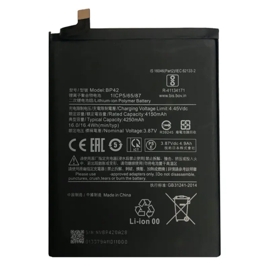 Replacement Battery for Xiaomi Mi 11 Lite power- solutions   Battery wholesale prices are favorable  BP42