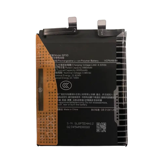 Replacement Battery for Xiaomi Redmi K80 Pro 5G power- solutions   Battery wholesale prices are favorable  BP5D
