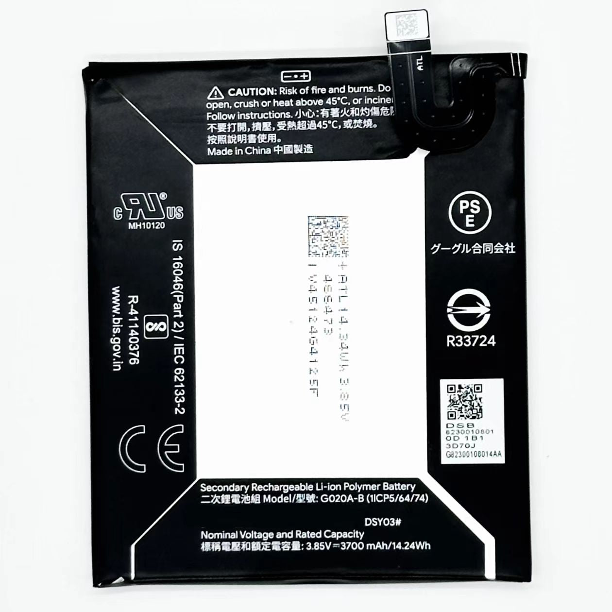 Replacement Battery for  Pixel 3AXL G020A-B power-solutions   Battery wholesale prices are favorable